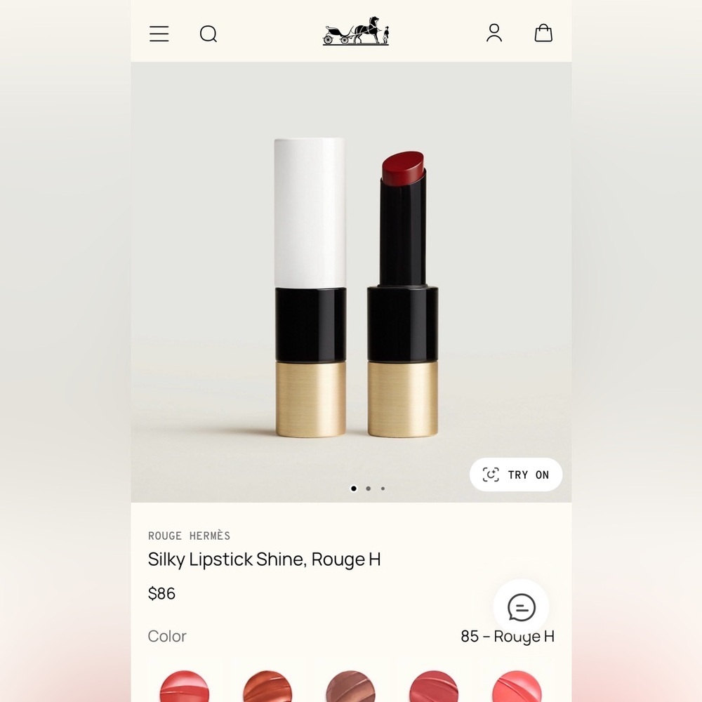 Rouge Hermès Silky Lipstick Shine